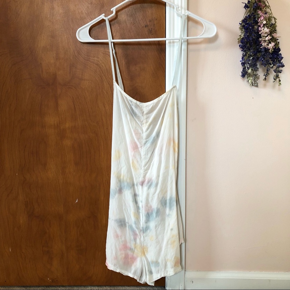 Free People Tie-dyed Romper